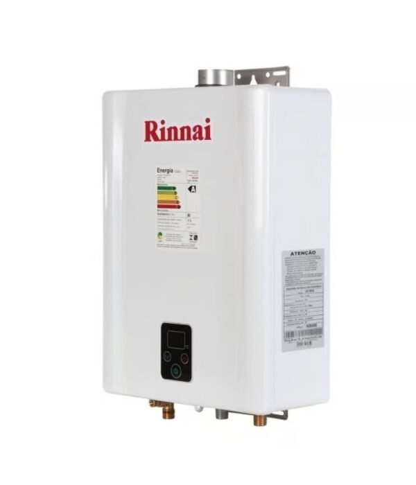 Aquecedor de Água a Gás Rinnai Bi-Volt Eletrônico GN - E17